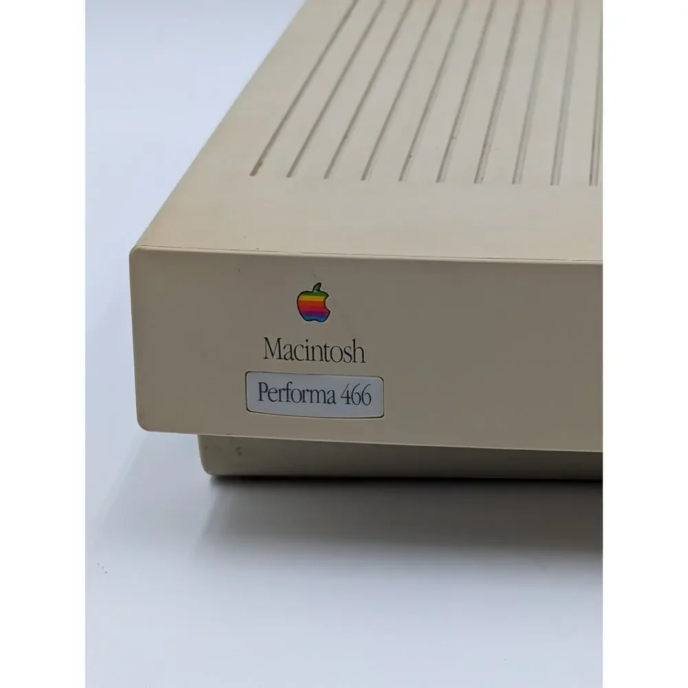 Vintage 1993 Apple Macintosh Performa 466 Computer Model M1254 Untested As-Is